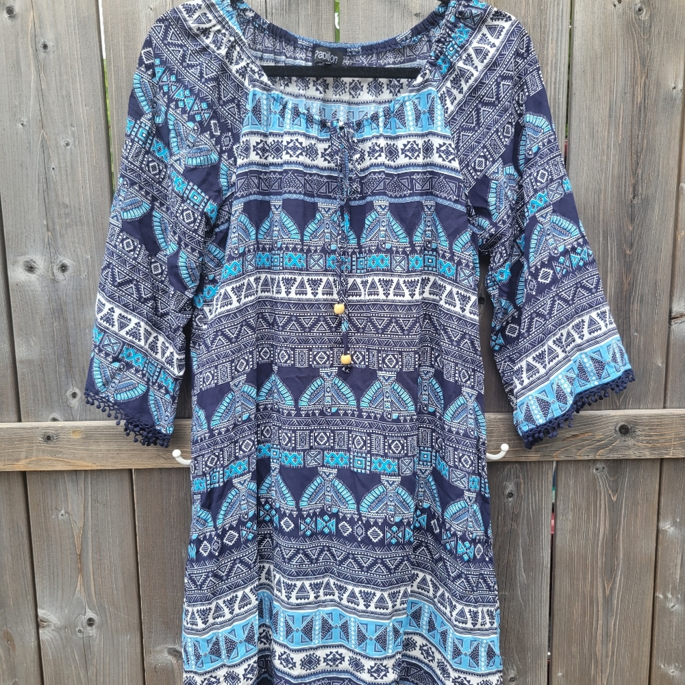 Papillon bathing suit coverup